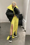 CHENPENG Contrasting Color Large Lapel Jacket CP19AWJ005